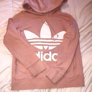 pink adidas hoodie